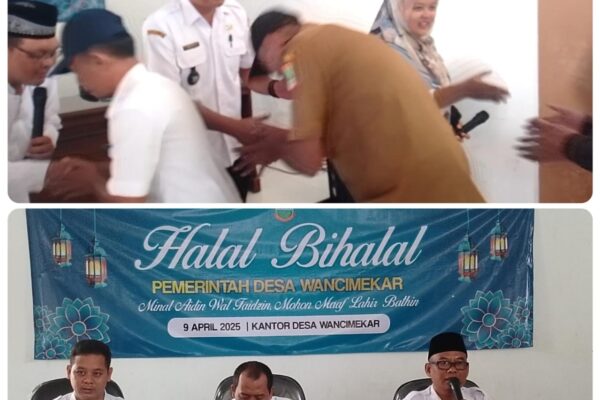 Perkuat Kekompakan Pemdes Wanci Mekar Gelar Halal Bihalal Pasca Idul Fitri 1446 Hijriyah