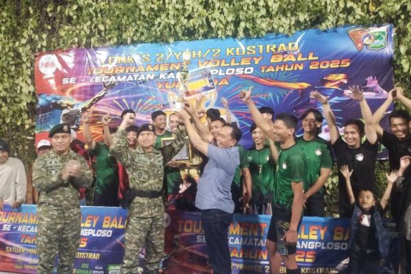 Turnamen Volley Yonkes 2 Kostrad Lahirkan Atlet Potensial Jawa Timur