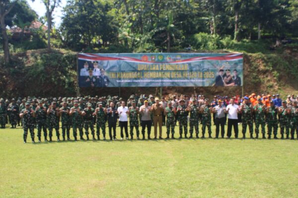 TMMD ke-124 Resmi Dibuka: Wujudkan Pemerataan Pembangunan dan Ketahanan Nasional di Sumedang