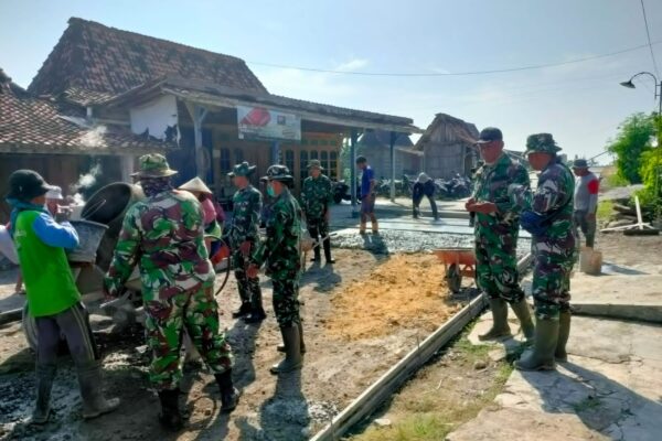 Setelah Pembukaan, TMMD Sengkuyung Desa Kayen Langsung Dikebut