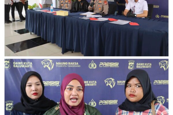 Polresta Tangerang Ungkap Kasus Penipuan Lowongan Kerja Fiktif