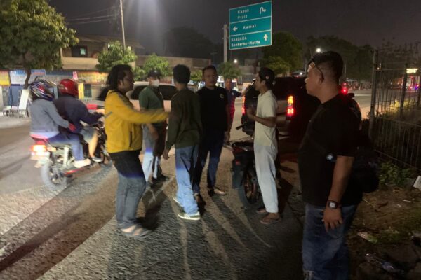 Empat Pak Ogah Diamankan Polsek Cengkareng Dalam Operasi Berantas Jaya