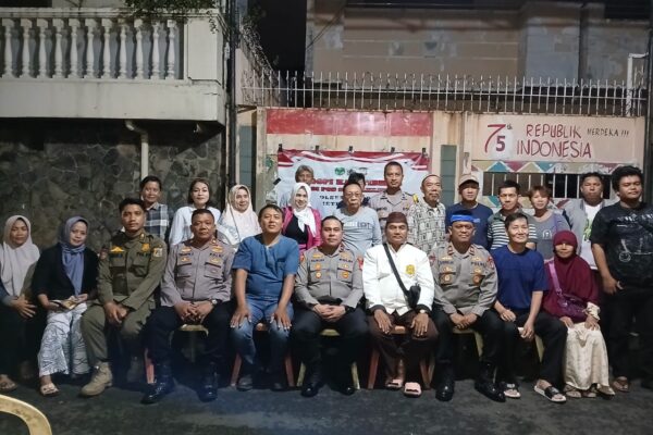 Ngopi Kamtibmas, Cara Humanis Polsek Tambora Bangun Kedekatan dan Keamanan Bersama Warga