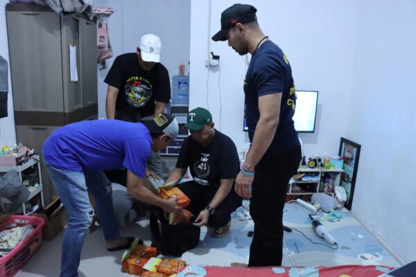 Pengembangan Kasus Narkoba Happy Water, Polisi Amankan Kurir Dan 6 Paket Sabu Seberat 6,2 Kg