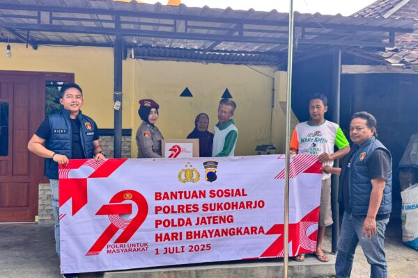 Sambut Hut Bhayangkara, Ini Yang di lakukan Jajaran Satreskrim Polres Sukoharjo