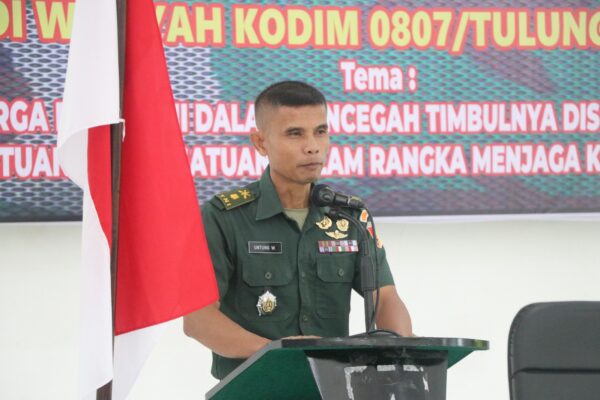 Pererat Soliditas, Kodim Tulungagung Gelar Komsos Dengan Keluarga Besar TNI TA. 2025