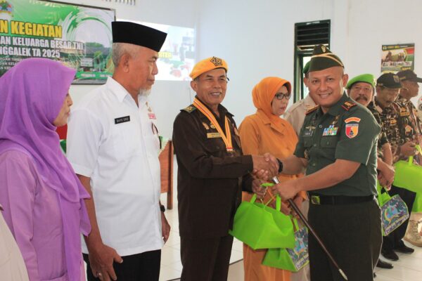 Kodim 0806/Trenggalek Pererat Sinergi Kebangsaan Bersama Keluarga Besar TNI