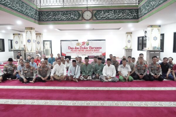 Doa dan Dzikir Bersama, Polres Jakbar Sambut Tahun Baru Islam 1447 H