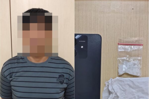 Satreskoba Polres Metro Tangerang Kota Tangkap Pengedar Sabu, 4,84 gram Disita