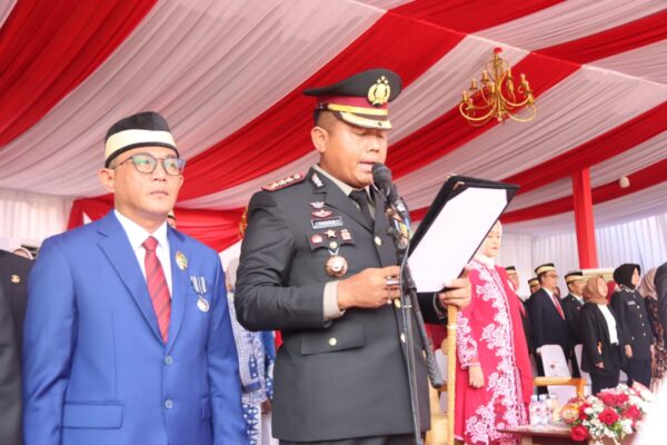 Upacara Detik-detik Proklamasi, Kapolresta Tangerang Bacakan Naskah Pembukaan UUD 1945