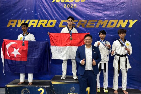Bripda Petrus Harumkan Nama Polres Metro Tangerang Kota Lewat Taekwondo Dunia