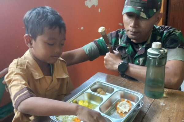 Dandim 0724/Boyolali Resmikan Satuan Pelayanan Pemenuhan Gizi di Blumbang, Dorong Generasi Sehat dan Cerdas