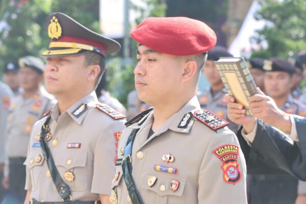 Kapolresta Tangerang Pimpin Sertijab Kasat Reskrim, Kompol Septa Badoyo Gantikan Kompol Arief