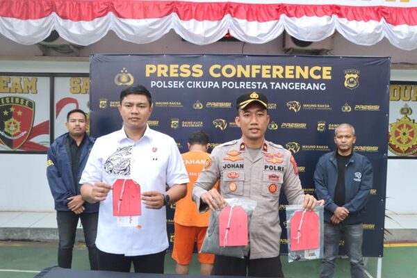 Jambret Kalung IRT, Seorang Residivis Ditangkap Polsek Cikupa Polresta Tangerang