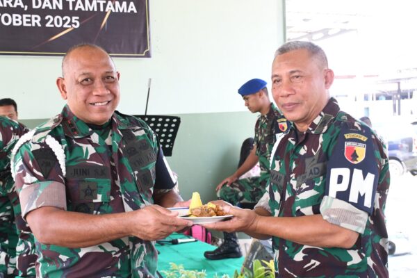 32 Anggotanya Naik Pangkat, Dandenpom V/1 Madiun Beri Pesan Menohok